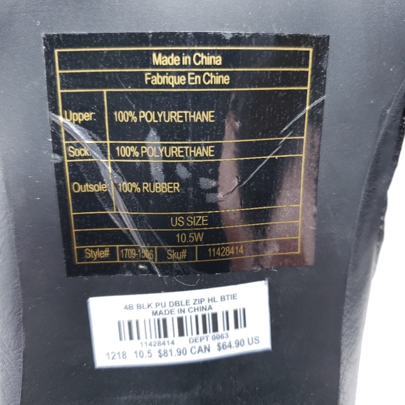 Torrid Chunky Block Heel Booties 10.5 W Synthetic - Picture 8 of 8